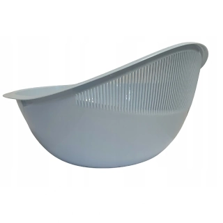 KEEPER - Miska s cedidlom modrá 25 cm