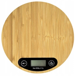 Bambusová kuchynská váha do 5kg TYL-901-1