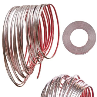 Ozdobná samolepiaca chrómová lišta do auta – 6 mm x 15 m