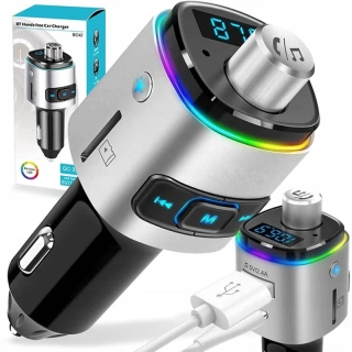 Bluetooth FM Transmitter do auta s rýchlonabíjačkou BC42