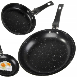 Sada 2 nepriľnavých hliníkových panvíc 24, 14 cm