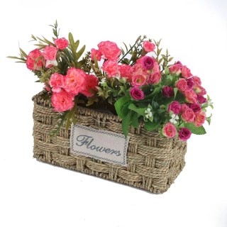 Flower - Ratanový košík - 25 x 12 x 12cm