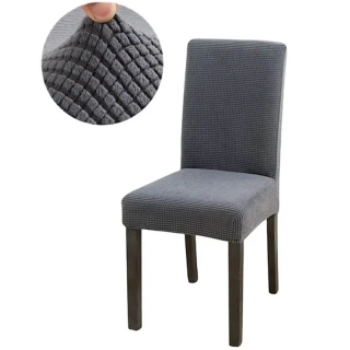 Poťah na stoličku sivý