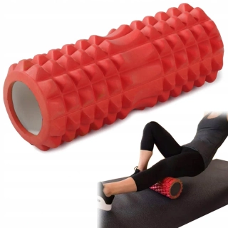 Masážny valec - Joga roller červený