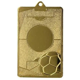 MMC7045 - Futbal : Medaila kovová zlatá 