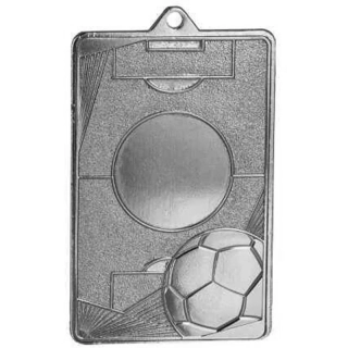 MMC7045 - Futbal : Medaila kovová strieborná
