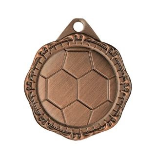 MMC1232/B - Futbal : Medaila kovová bronzová 32mm