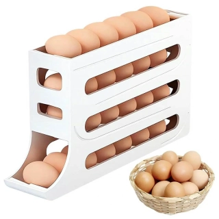 Zásobník na vajíčka do chladničky 30 ks biely