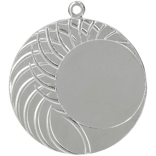 MMC1040S - Medaila kovová strieborná - ø 40mm / emblém 25mm 