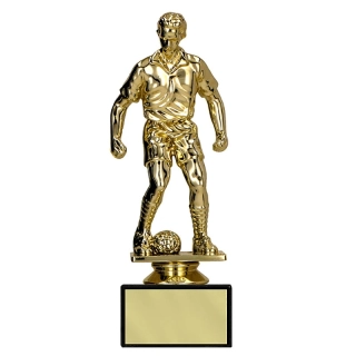 Trofej Futbalista 16cm - zlatá
