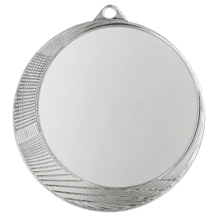 MMC6063 - Medaila kovová strieborná - ø 60mm / emblém 50mm