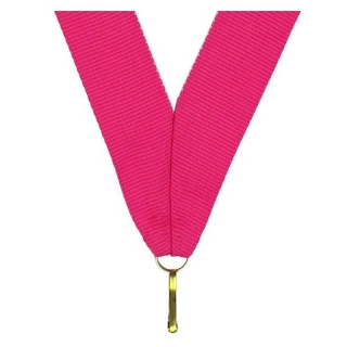 Stuha na medailu 11 mm - pink