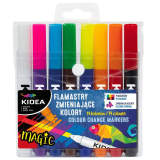 Kidea magické fixky meniace farbu 8ks