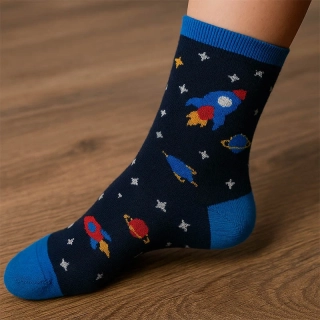 Magické ponožky detské - Vesmír - č.32-36