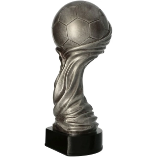 Futbal - Víťazná trofej na podstavci s vlastným textom: 35cm