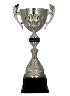 Pohár strieborný - Ušatá trofej LUX: 46,5cm/ø16cm