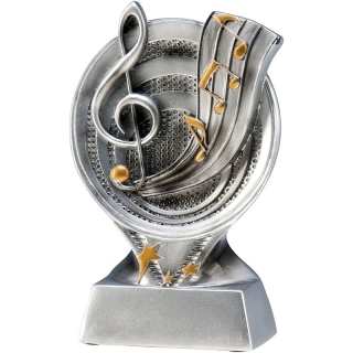 Trofej Hudba: Husľový kľúč - 17,5cm