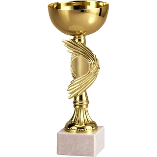 ZAFIRA : Pohár zlatý - 17,5cm