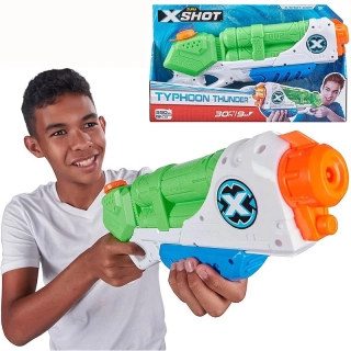 X-Shot Typhoon Thunder – vodná pištoľ 550 ml s dostrelom až 9 m