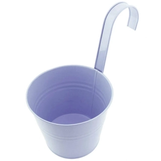 Kvetináč balkónový závesný 16cm svetlofialový