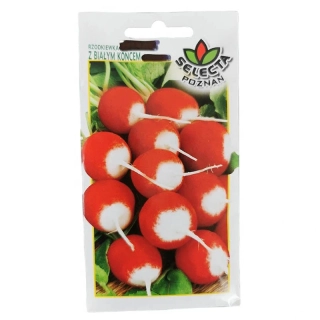 Redkvička červená s bielym koncom - 10g