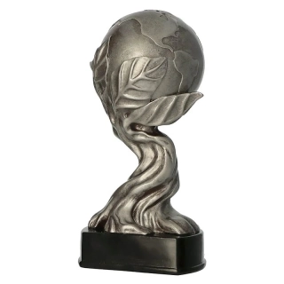 Ekológia - Elegantná trofej na mramorovom podstavci s vlastným textom: 20cm