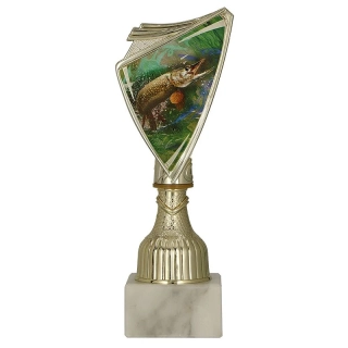 Pohár zlatý: Trofej Šťuka - 20cm