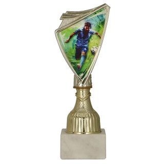 Pohár zlatý: Trofej Futbal - 20cm
