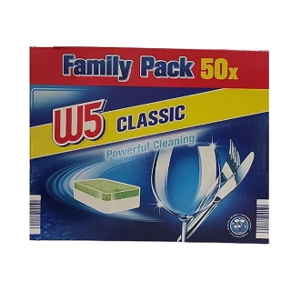 W5 - Tabletky do umývačky riadu 50ks