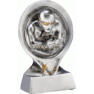 Trofej Plávanie: Odlievaná soška - 15,5cm