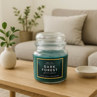 Vonná sviečka DARK FOREST – Green Pine | 390 g