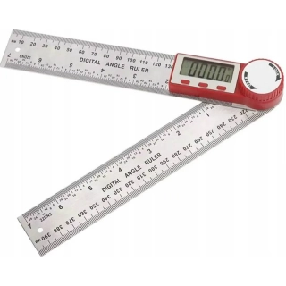 Profesionálny digitálny uhlomer s LCD displejom a blokáciou – 400 mm