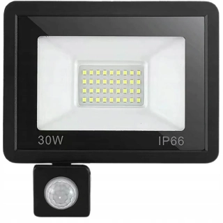 Halogénový reflektor LED s detektorom pohybu 30W