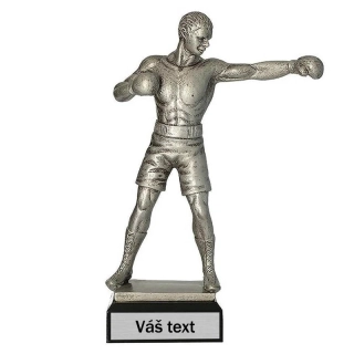 Box - Víťazná trofej na mramorovom podstavci s vlastným textom: 25cm