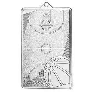 MMC7145 - Basketbal : Medaila kovová strieborná