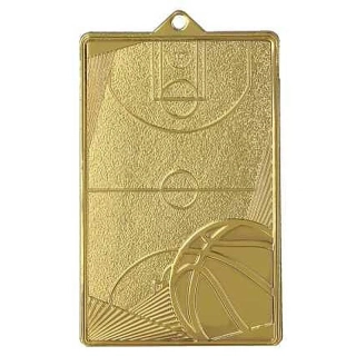 MMC7145 - Basketbal : Medaila kovová zlatá
