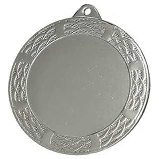 ME0270 Medaila kovová ø70mm strieborná