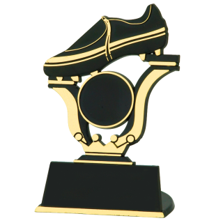 Futbalová kopačka - Športová trofej na podstavci s vlastným textom 12 cm