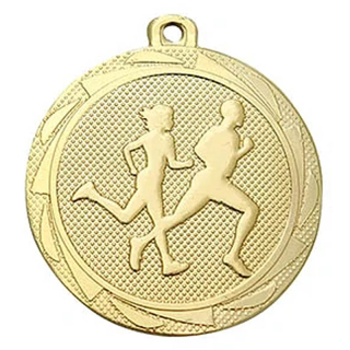 ME104 - Medaila kovová - ø 45mm: Beh - Atletika zlatá