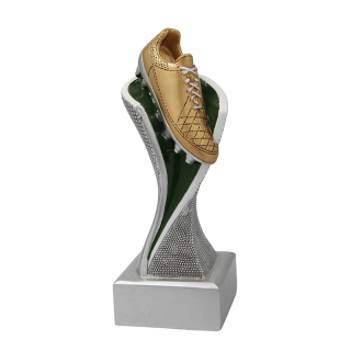 Trofej Futbal - Odlievaná soška - Kopačka: 14,5 cm