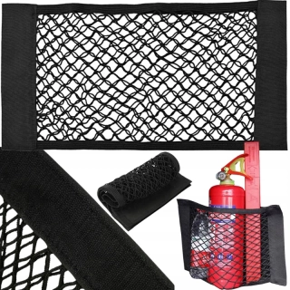 Sieťka na suchý zips do kufra auta 50x25cm
