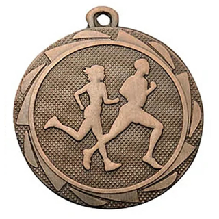 ME104 - Medaila kovová - ø 45mm: Beh - Atletika bronzová