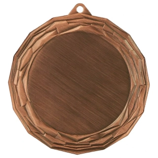 MMC7075 - Medaila kovová - ø 70mm / emblém 50mm - bronzová