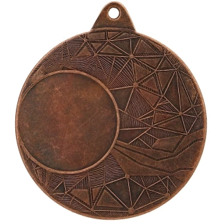 ME0150 - Medaila kovová - ø 50mm / emblém 25mm - zlatá