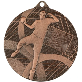 MMC39050 - Medaila kovová Hádzaná - ø 50mm / emblém 50mm - bronzová