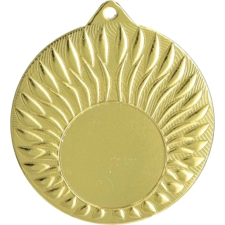 MMC24050 - Medaila kovová - ø 50mm / emblém 25mm - zlatá
