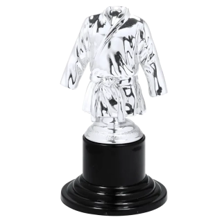 Trofej Kimono Bojové športy 10cm strieborná