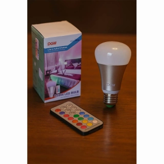 Žiarovka 3W LED E27 RGB s ovládačom