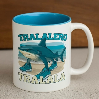 Hrnček Brainrot 330ml - Tralalero Tralala