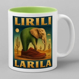 Hrnček Brainrot 330ml - Lirili Larila